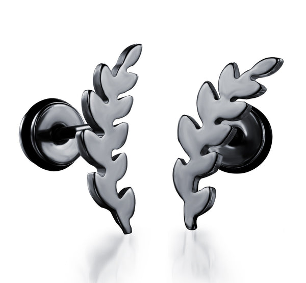 Women's Fashion Leaf Earrings-Womens Earrings-SunnyHouse Jewelry